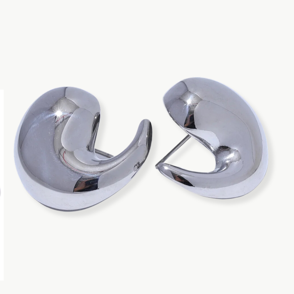 SILVER BLADE EARRINGS
