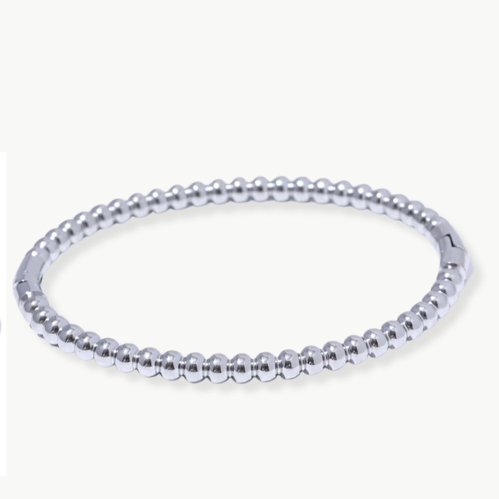 SILVER ACKLEY BRACELET BANGLE
